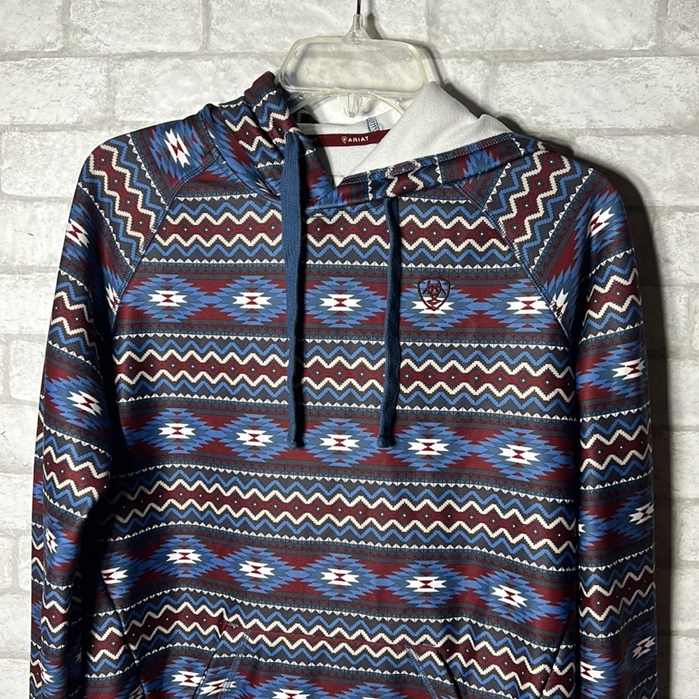 Ariat Tek Cold Series Conquest Printed Hoodie Siz… - image 3